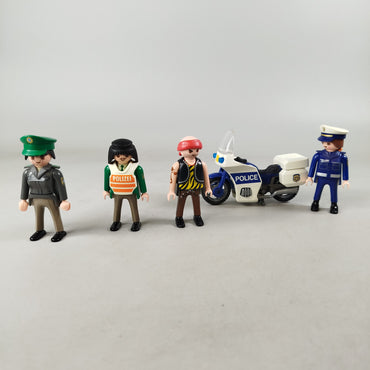 Playmobil Bundle Polizei Figuren Motorrad Hund, ab 3 4 5 Jahre | ✅ geprüft 
