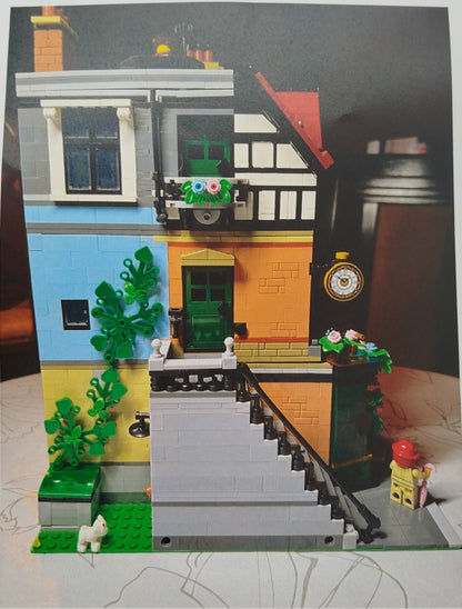 Bauset Haus mit Figuren