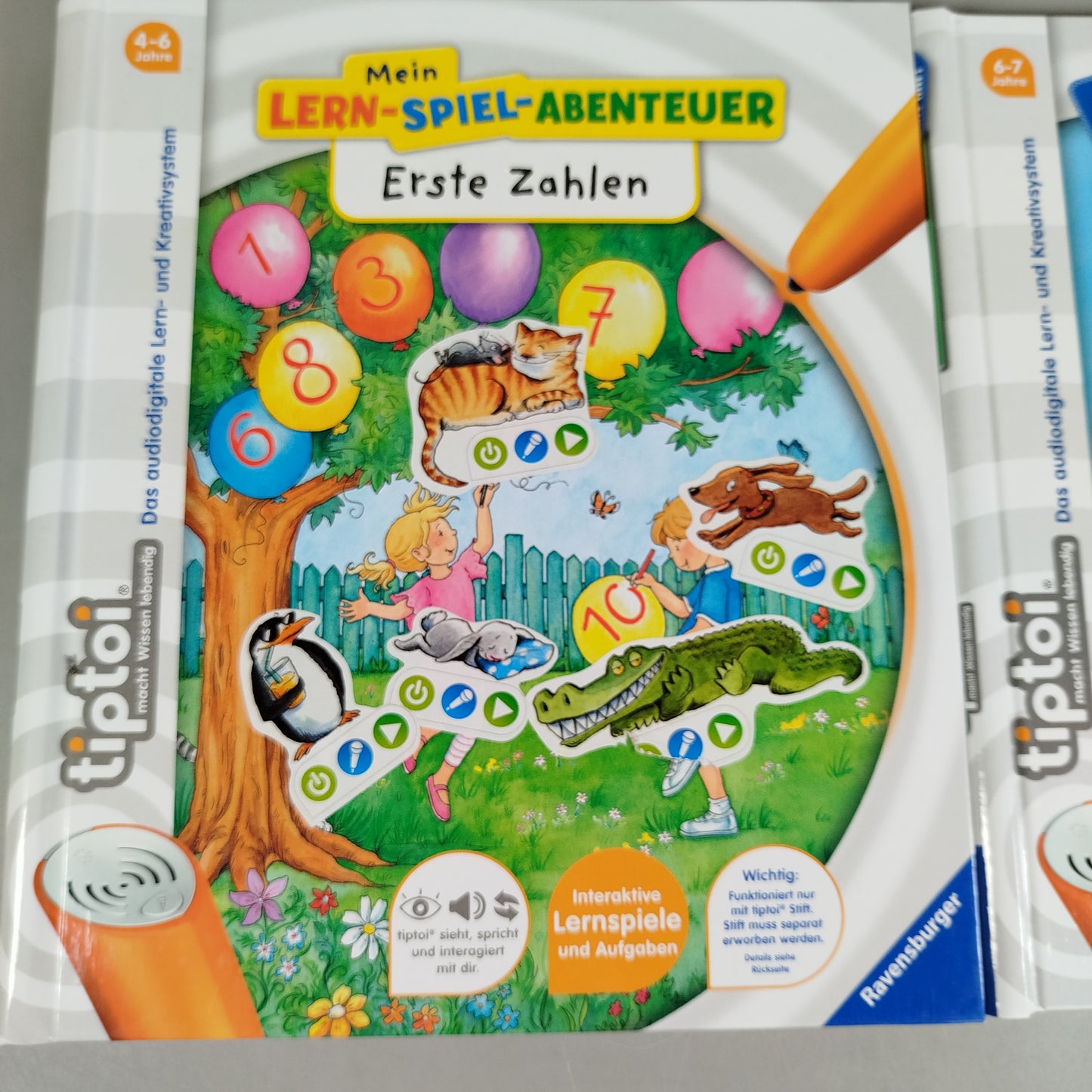Ravensburger Tiptoi Bücher Set von 2 – Erste Zahlen & Mathe 1. Klasse