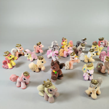 Fantasy Pony Figuren Set – Kronen, Einhörner, Flügel