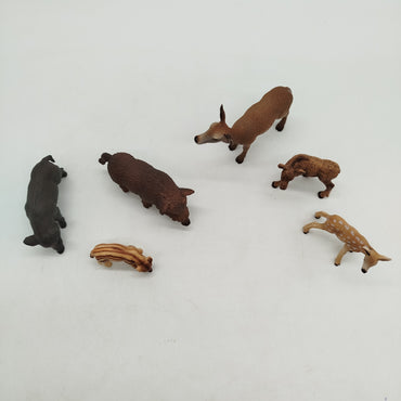Schleich Bundle Waldtiere Set von 6 Tierfiguren
