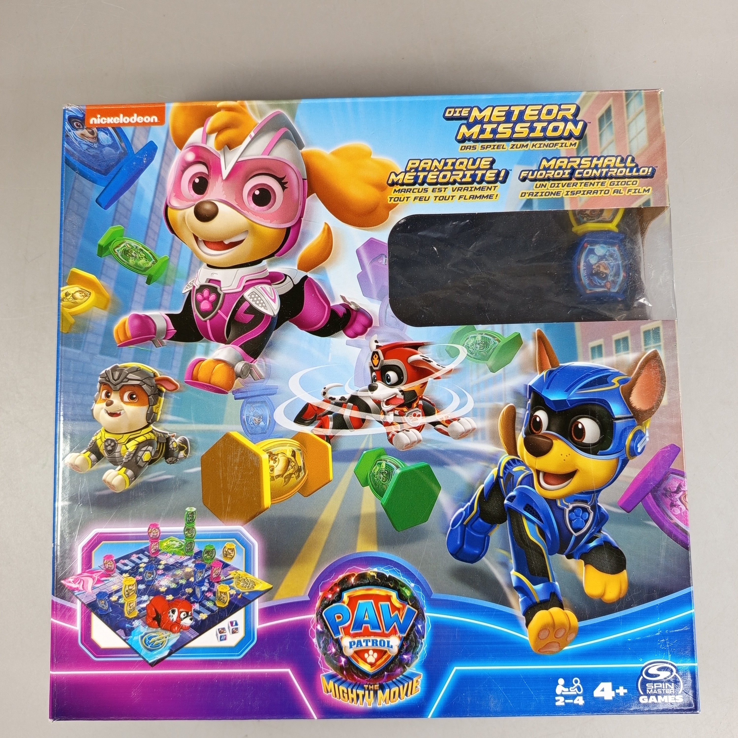 Spin Master Games Die Meteor Mission Brettspiel, gebraucht, ab 3 Jahre 