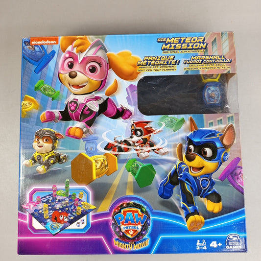 Spin Master Games Die Meteor Mission Brettspiel, gebraucht, ab 3 Jahre 