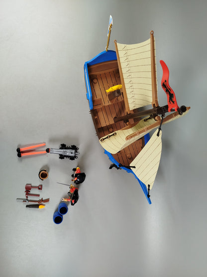 Segelschiff Spielset mit Figuren