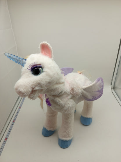 Interaktives Plüsch-Einhorn – leuchtendes Horn, reagiert auf Berührung