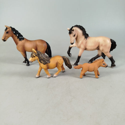 Schleich Bundle 4x Pferdefiguren Tiere