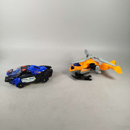 VTech Bundle Feuerwehr Polizei Luftrettung Set von 3 Einsatzfahrzeuge