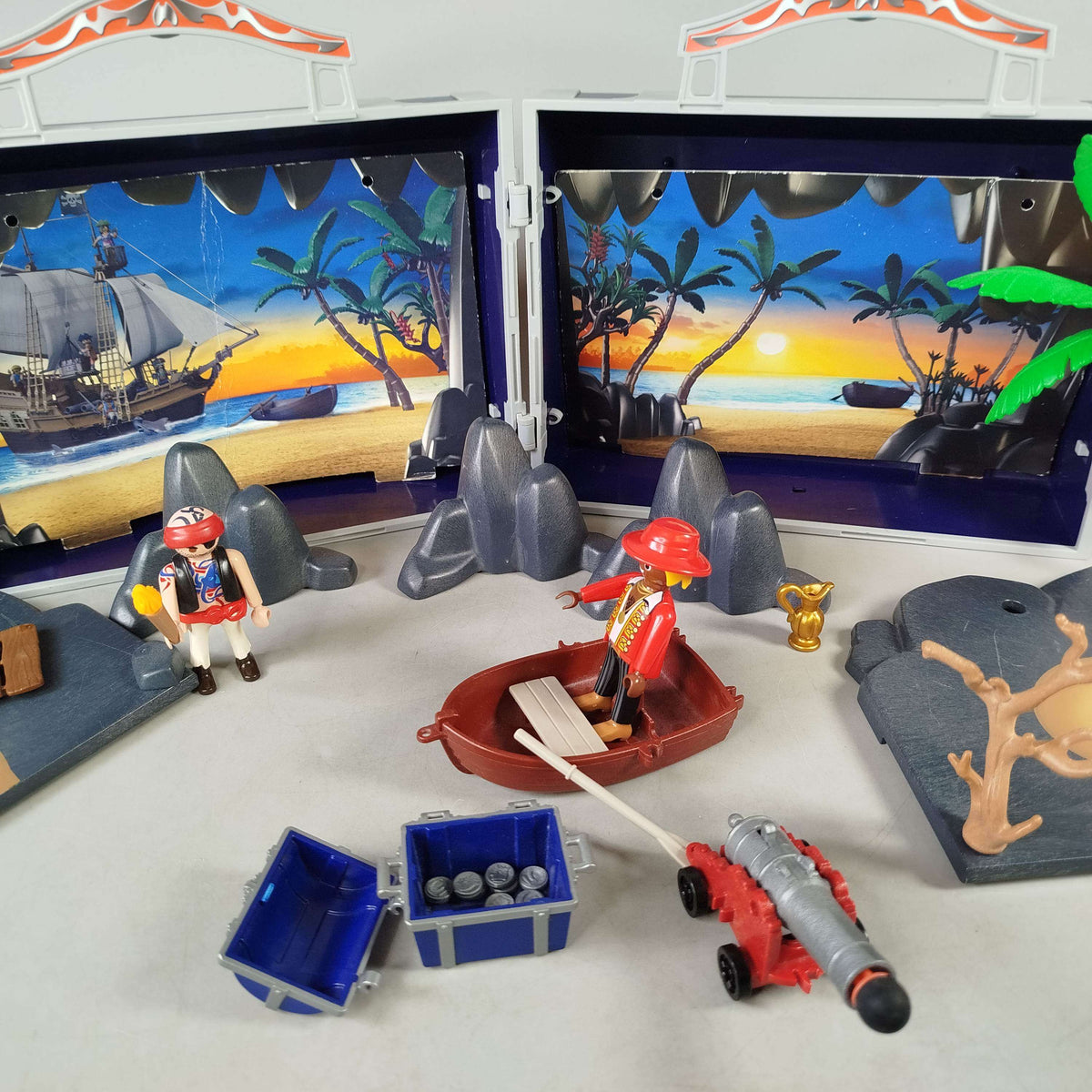 Playmobil Piratenschatzkoffer 5347 Set, ab 3 Jahre