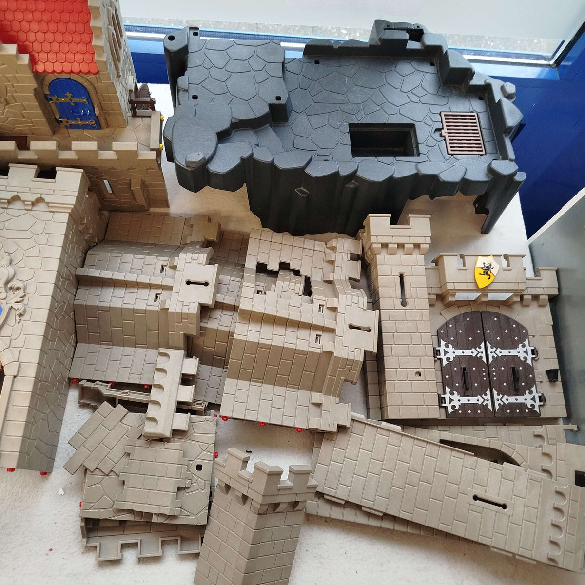 Konvolut Playmobil Ritterburg & Figuren ca. 6 kg, ab 6 7 8 Jahre