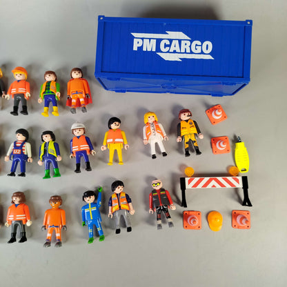 Playmobil Bundle Polizei & City Life Set von 15 Figuren & Zubehör