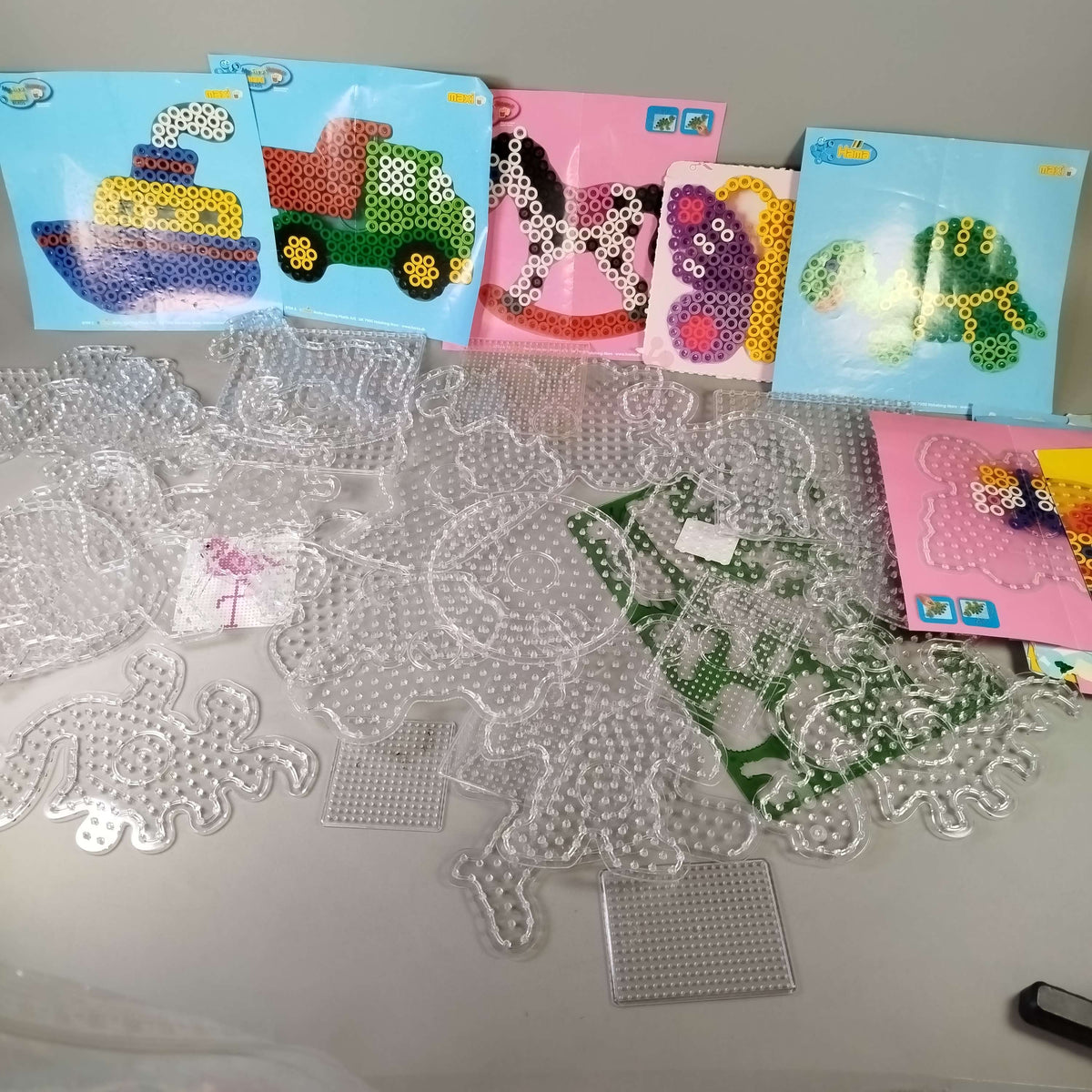 Hama Maxi Bügelperlen Steckplatten mit Vorlagen & Anleitung