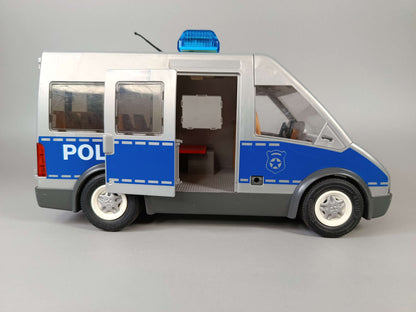 Playmobil Polizeibus mit Straßensperre 9236 Polizeifahrzeug ab 3 Jahre
