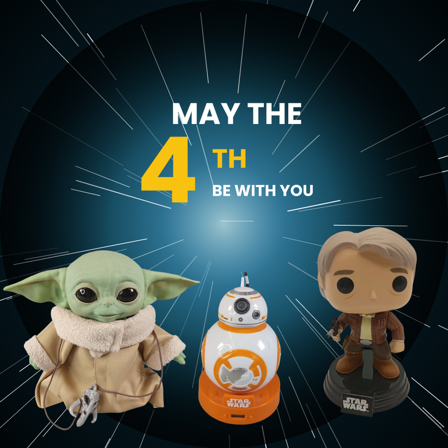 Star Wars Day – May the 4th: Sammlung gebrauchter Star Wars Spielzeug, Figuren und Fanartikel bis zu 50% günstiger