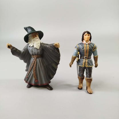 Schleich Bundle Ritter Merlin 70205 Prinz 70050 4 Teile Figuren & Hund