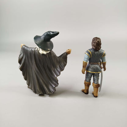 Schleich Bundle Ritter Merlin 70205 Prinz 70050 4 Teile Figuren & Hund