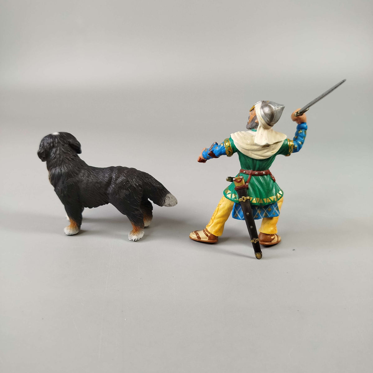 Schleich Bundle Ritter Merlin 70205 Prinz 70050 4 Teile Figuren & Hund