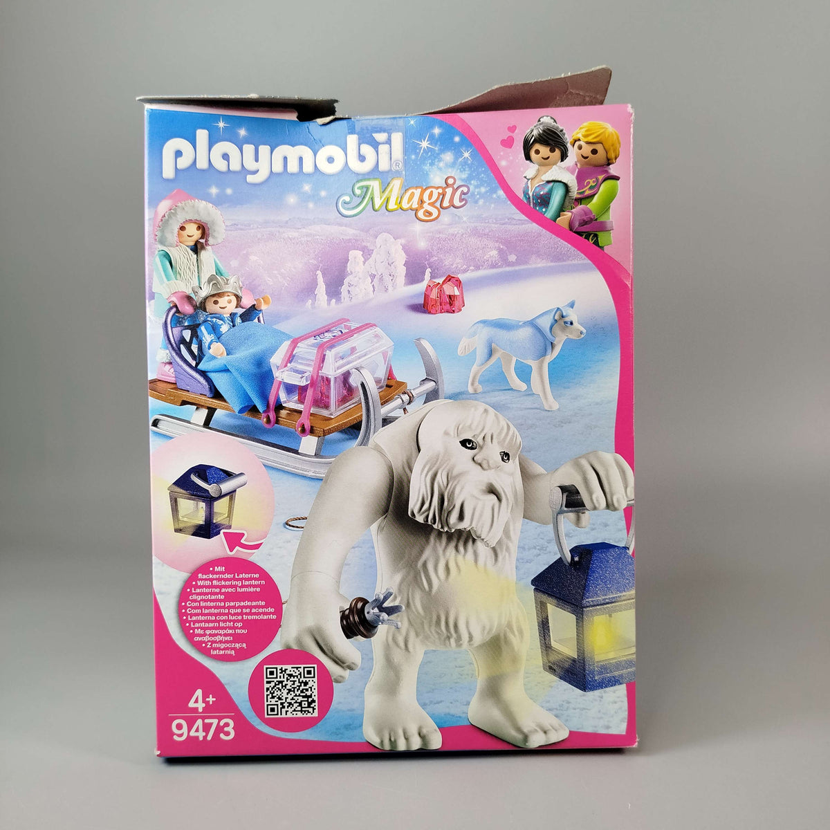 Playmobil Yeti mit Schlitten 9473 Figuren-Set mit Zubehör