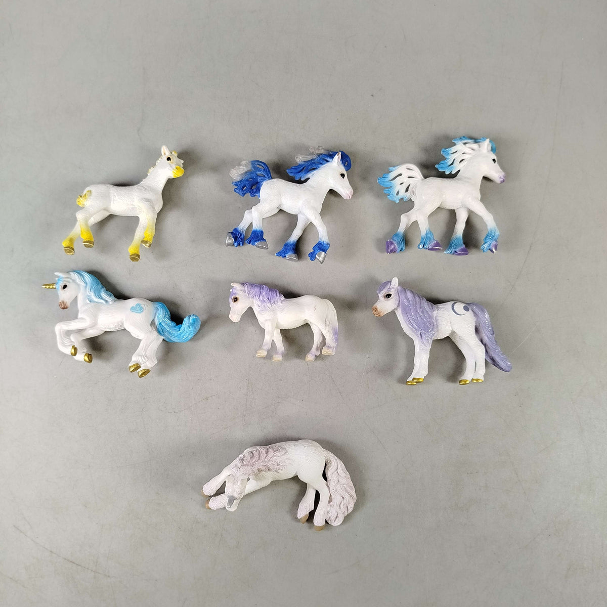 Schleich Bundle 7 Teile Einhorn & Pegasus Figuren