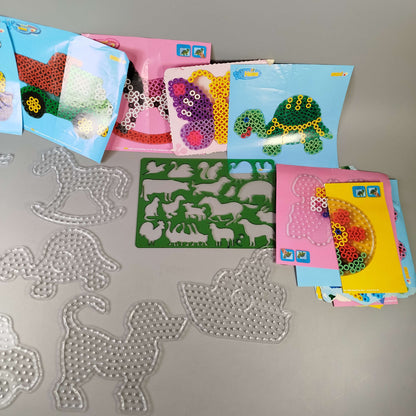 Hama Maxi Bügelperlen Steckplatten mit Vorlagen & Anleitung