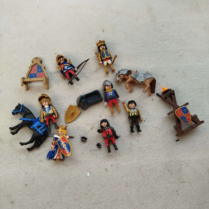 Konvolut Playmobil Ritterburg & Figuren ca. 6 kg, ab 6 7 8 Jahre