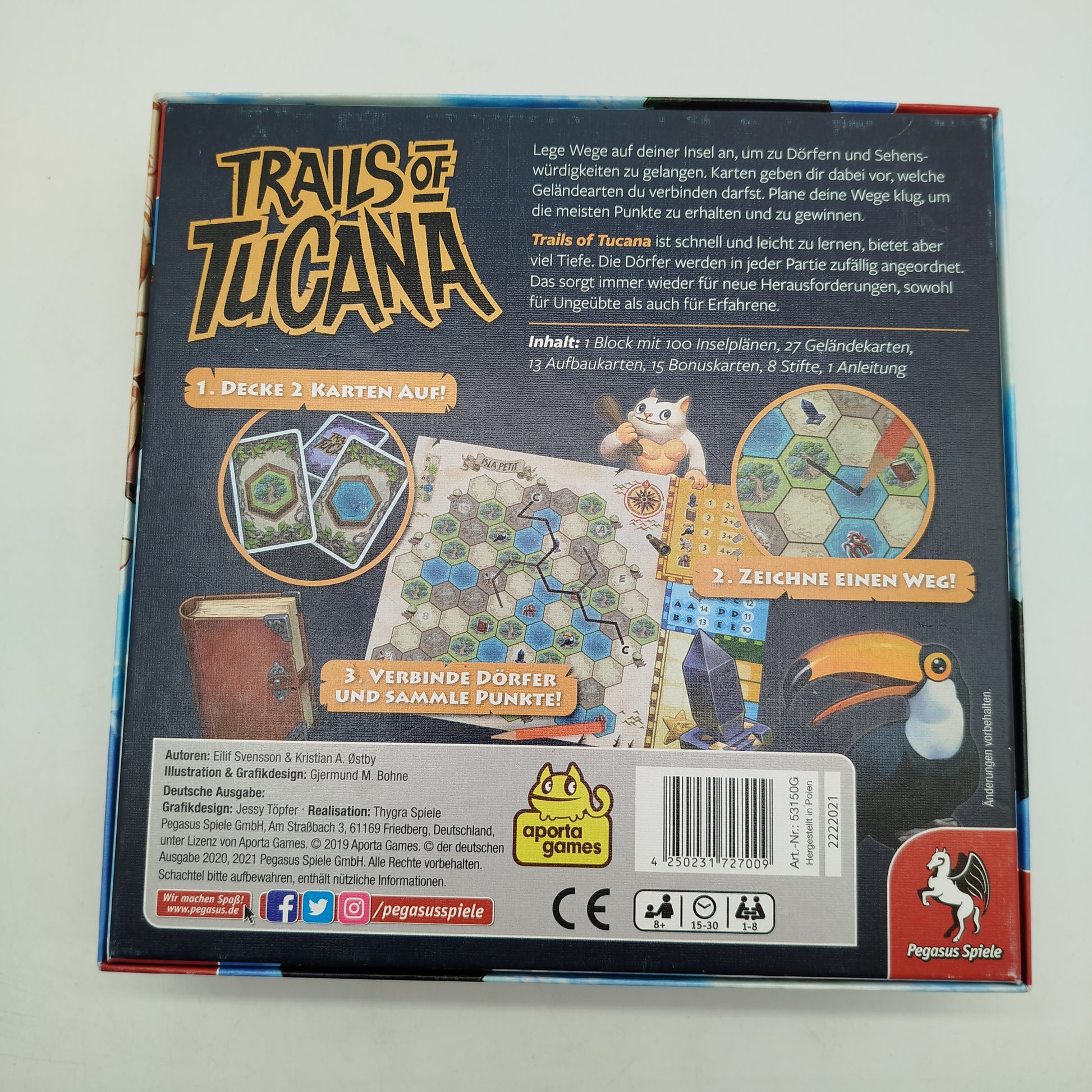 Pegasus Spiele Brettspiel – Trails of Tucana, OVP
