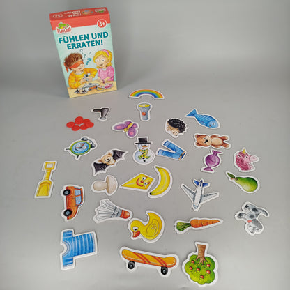 Kärnan, Playland, Goki Spieleset für Kinder: Memo, Puzzle & Fühlspiel