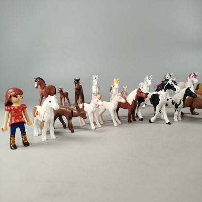 Playmobil Bundle Tiere Set von 49 Figuren & Mensch
