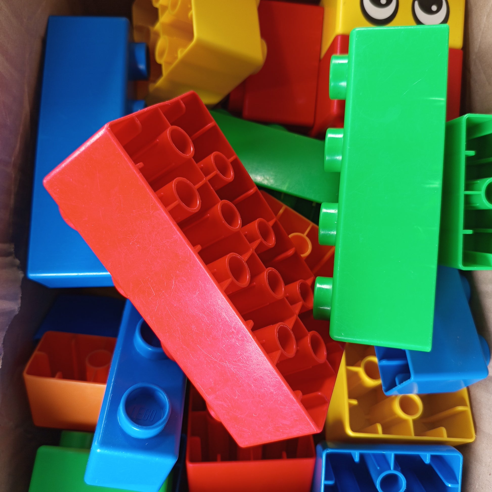 LEGO Quatro Konvolut ca. 1 kg – große Bausteine für Kleinkinder, gut