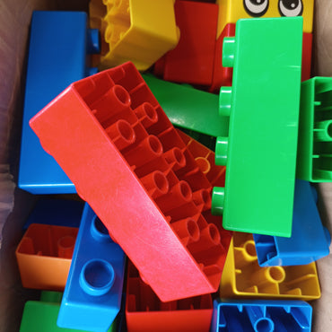 LEGO Quatro Konvolut ca. 1 kg – große Bausteine für Kleinkinder, gut