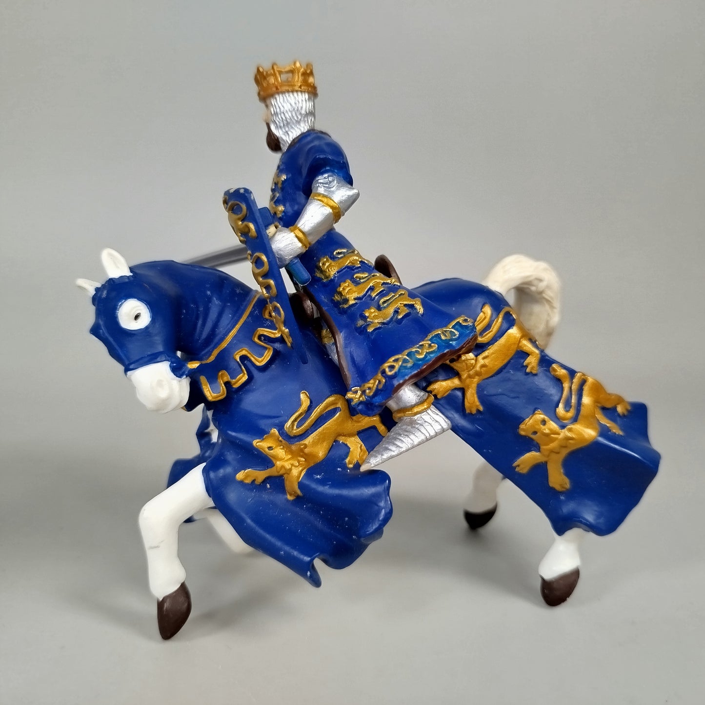 Papo Ritterfiguren Set von 3 – Mittelalterliche Ritter zu Pferd