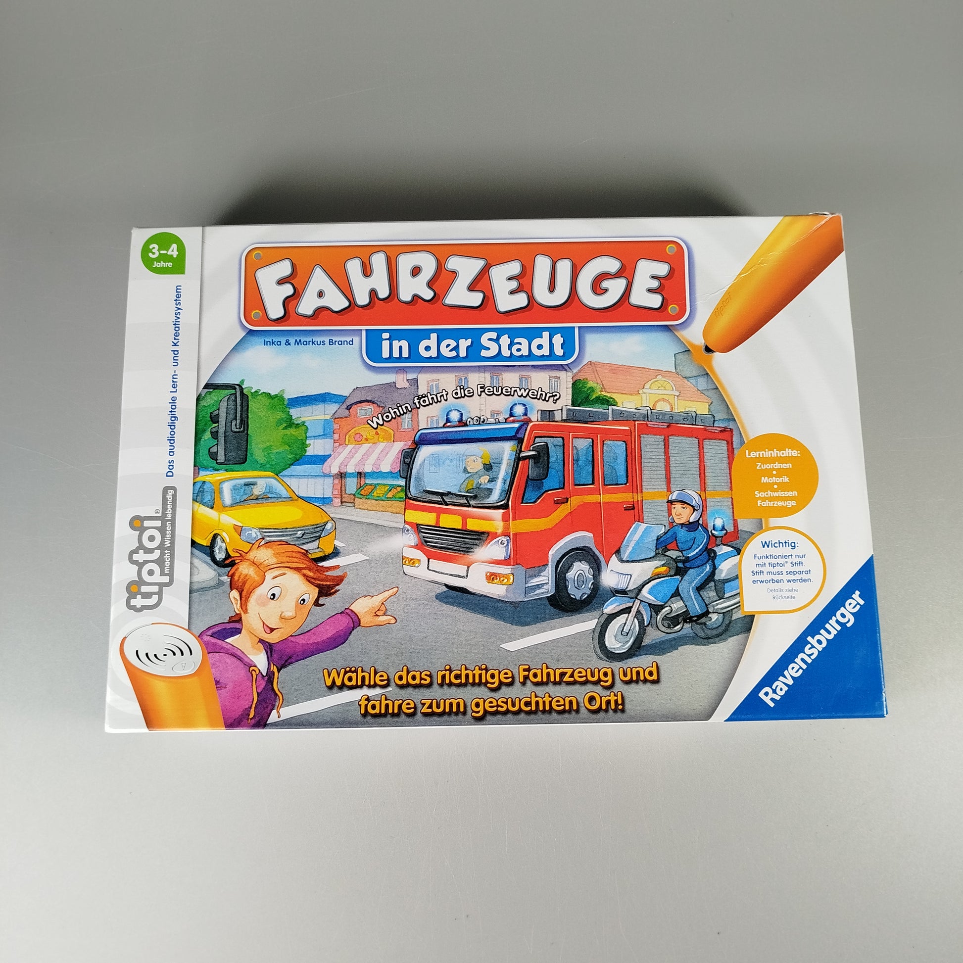 Ravensburger tiptoi Brettspiel-Set: Bauernhof & Fahrzeuge, ab 3 Jahre