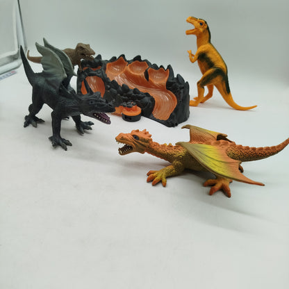 Bundle Dino & Drachen Set von 12 Figuren