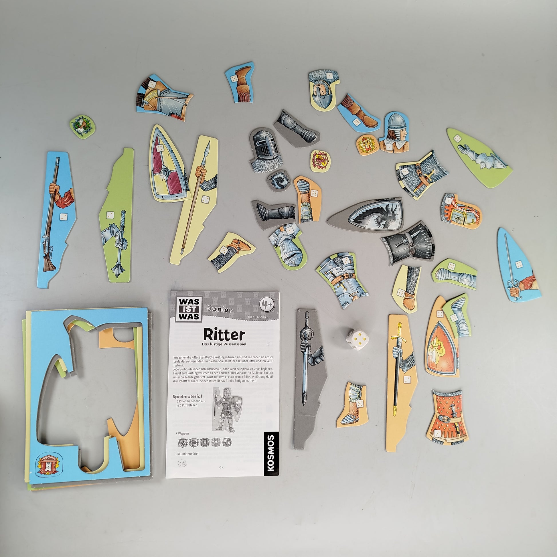  Spiele-Bundle: Halli Galli Junior, Dinos und Ritter