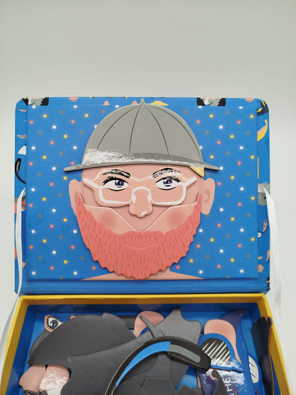 Kreativ Set – Gesichtsgestaltung & Stapelflasche, OVP