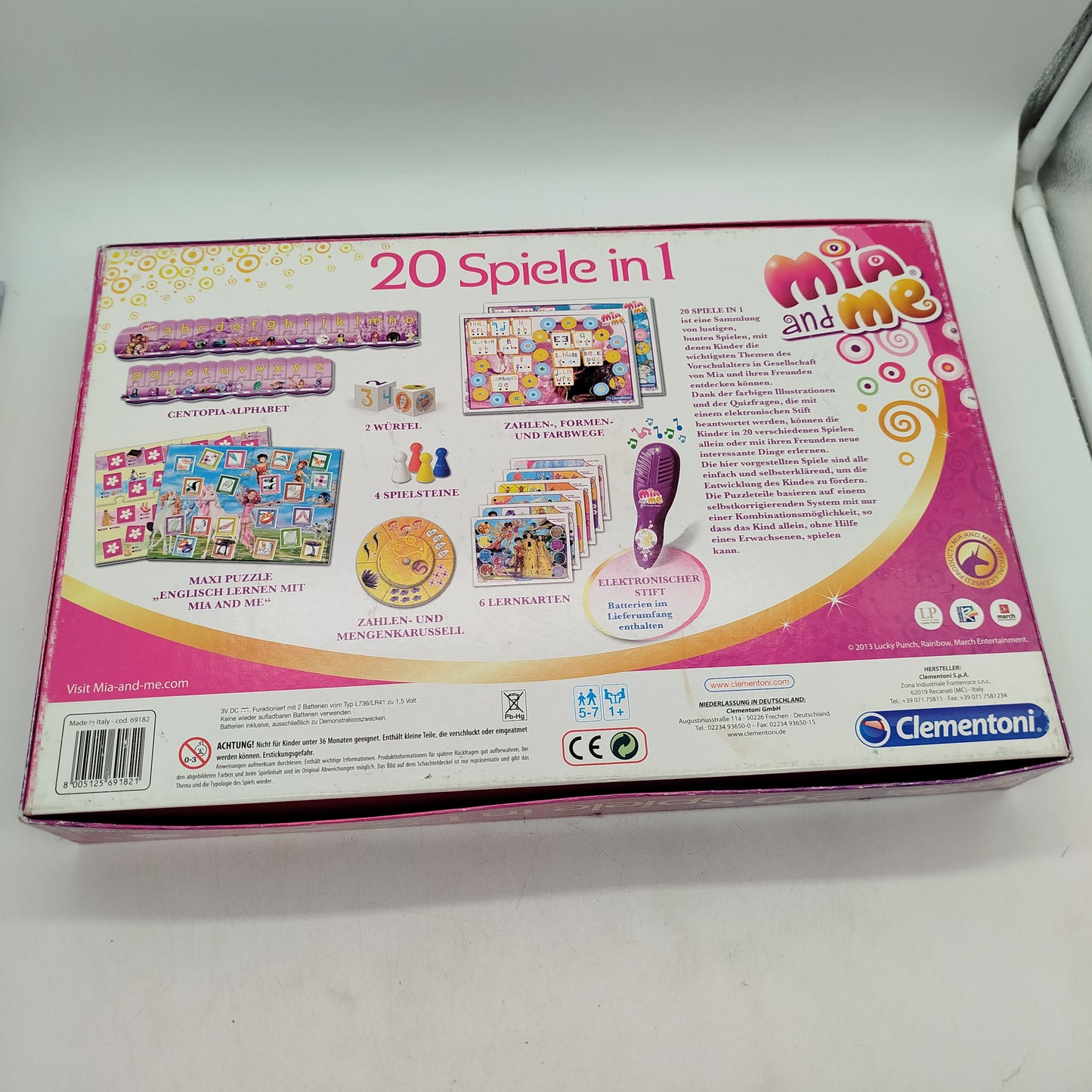 Clementoni Mia and me 55182 Lernspiel, gebraucht, ab 6 7 8 Jahre | ✅ geprüft 