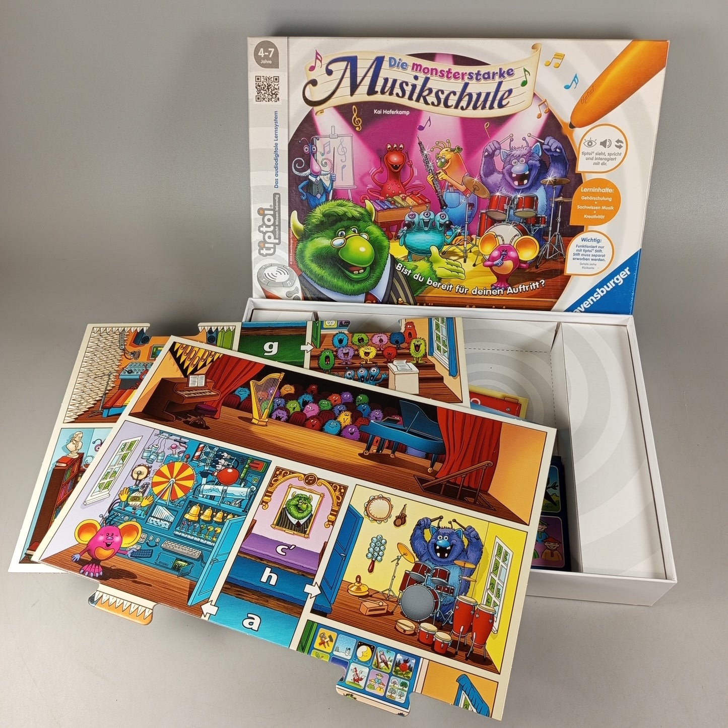 Ravensburger tiptoi Die monsterstarke Musikschule Lernspiel