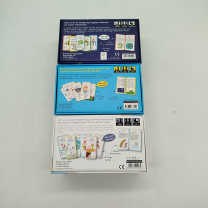 Moses Bundle Quizkarten Schlaumeier Warum Erde Set von 3