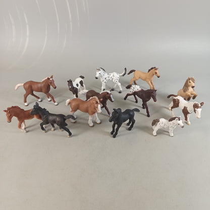Schleich Bundle Pferde 🐴🌟 14x Figuren, gebraucht, ab 6 7 8 Jahre | ✅ geprüft 
