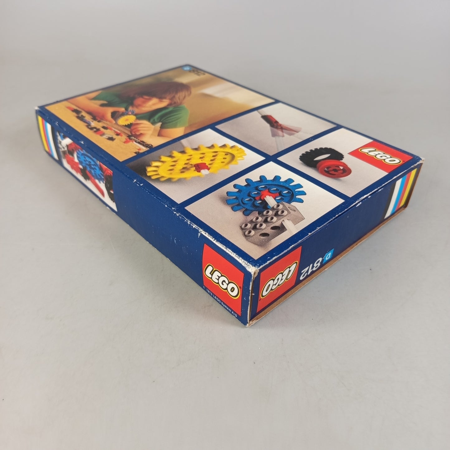 LEGO Gear Set 812-1 ⚙️🧱 Technik Bauset, gebraucht, ab 6 7 8 Jahre | ✅ geprüft 