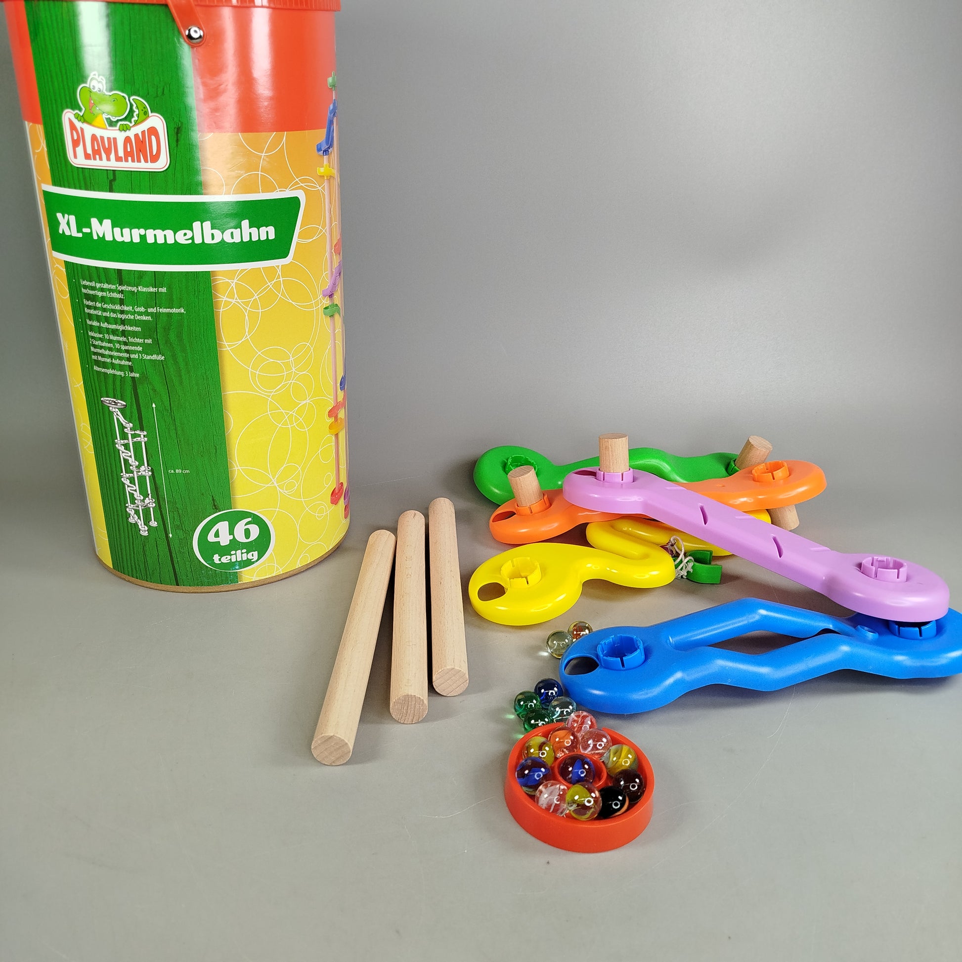 Playland Murmelbahn XL 46-teiliges Spielset, OVP