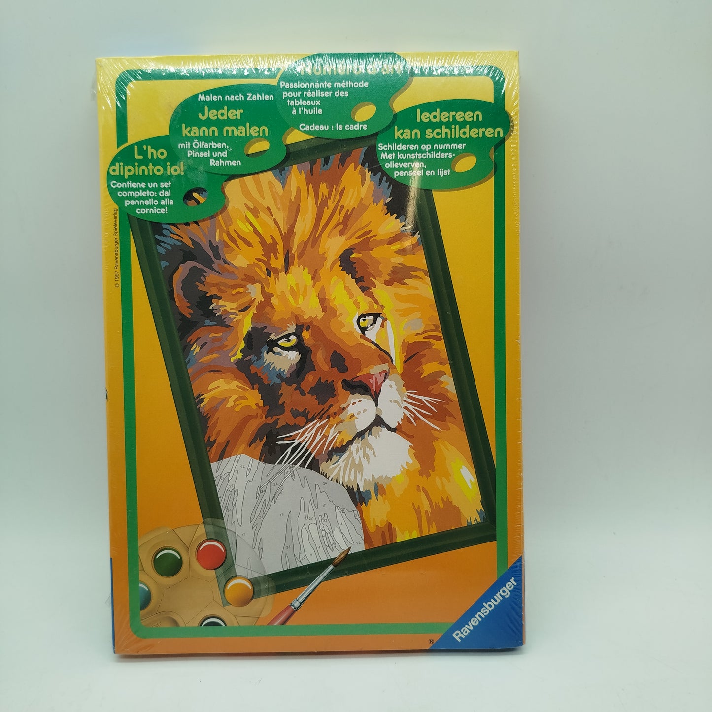 Ravensburger Bundle Malen nach Zahlen 28859 28862 Löwe & Tiger ab 6 Jahre 