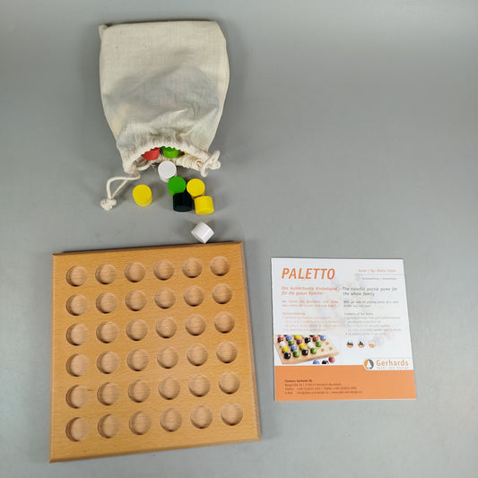 Gerhards Spiel und Design Paletto Brettspiel, gebraucht, ab 6 Jahre 