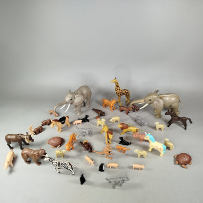 Playmobil Bundle Set von 45 Tiere Tierfiguren