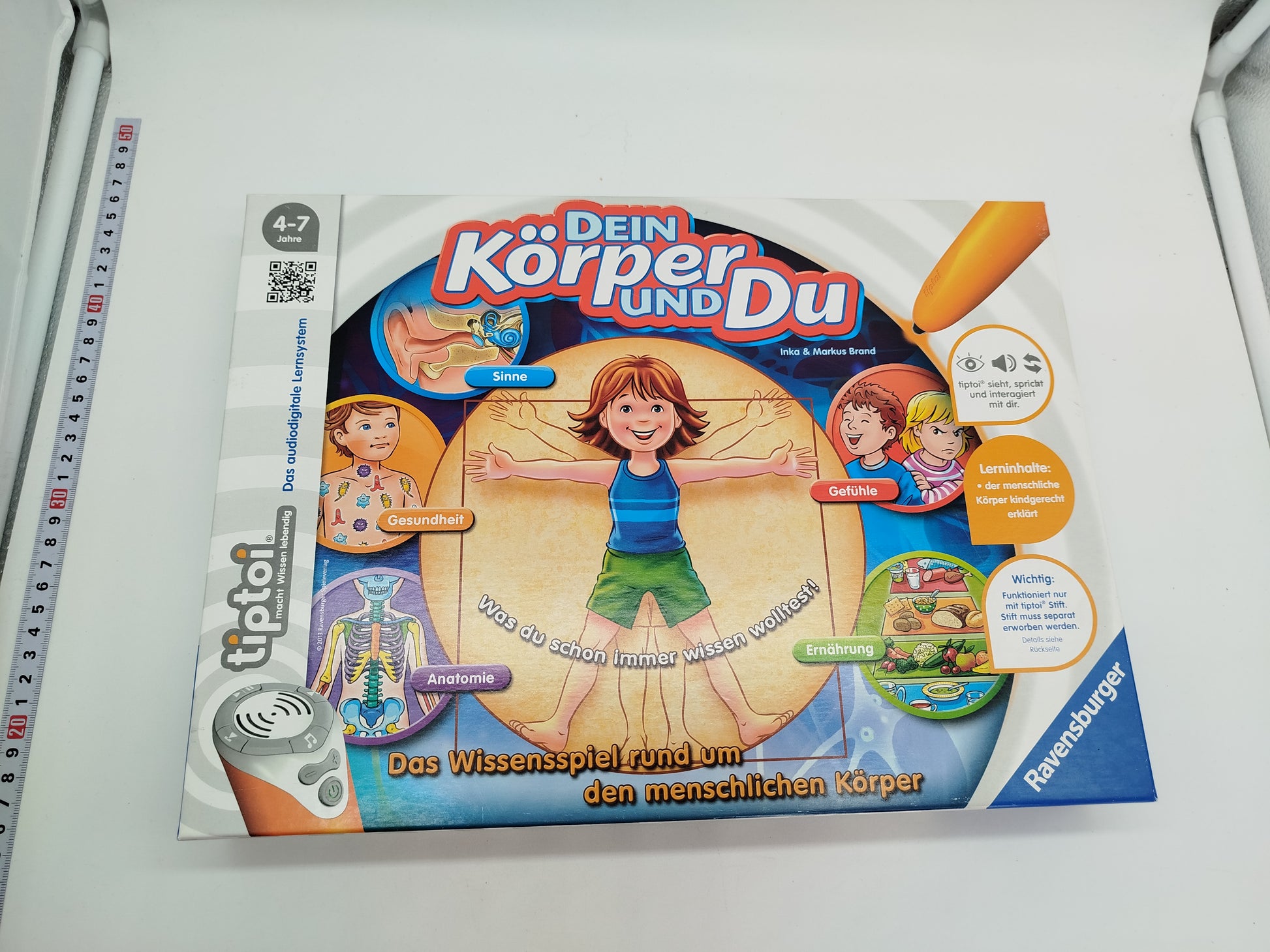 Ravensburger tiptoi Lernspiel – Dein Körper und Du, OVP