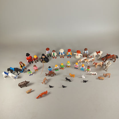 Konvolut Playmobil Pferdehof Bauernhof Tiere ca. 1,1 kg