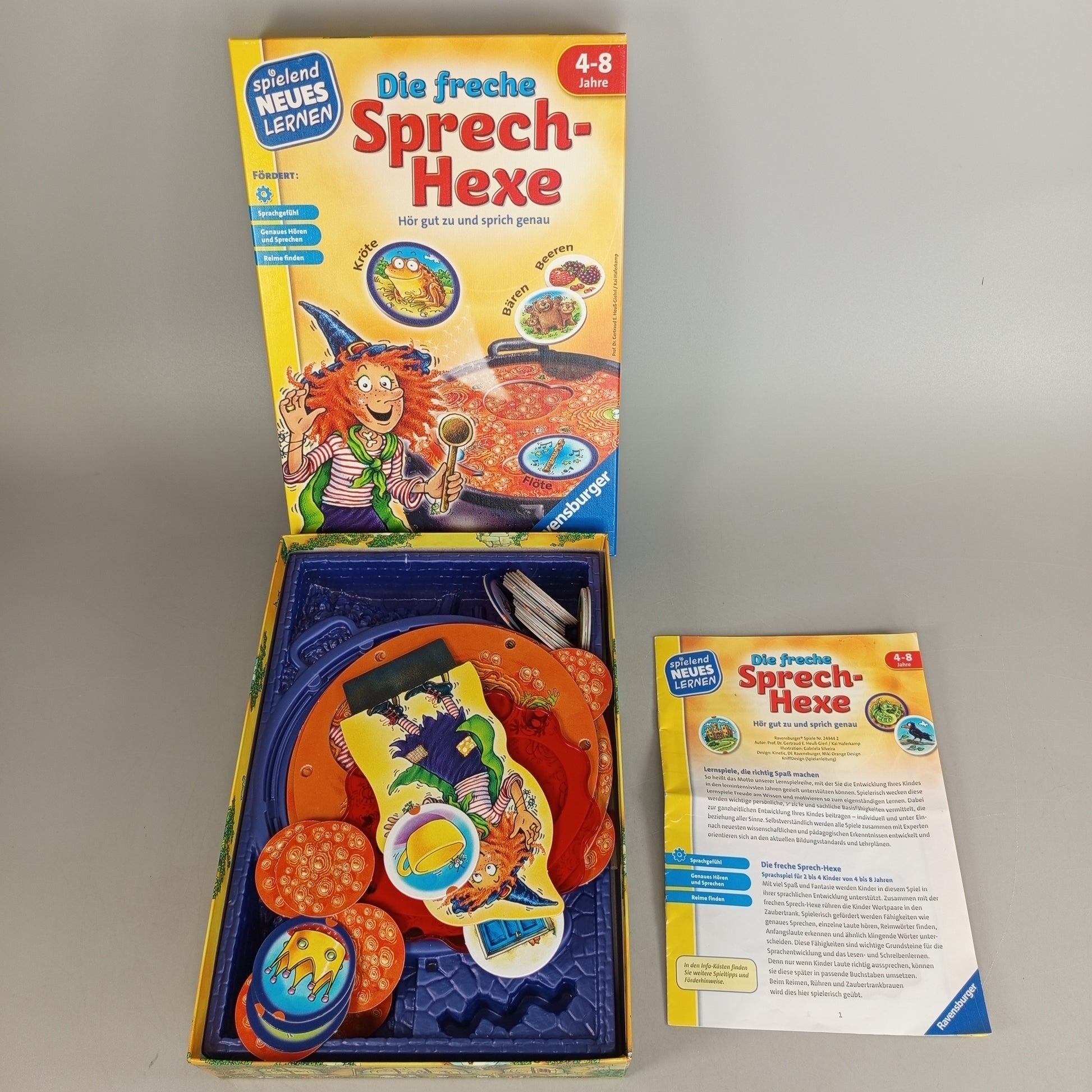Ravensburger Die freche Sprech-Hexe – Lernspiel ab 4 Jahren, OVP