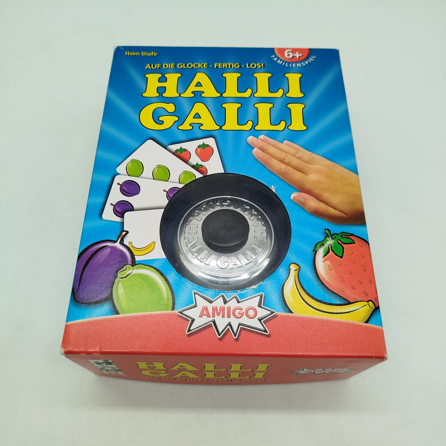 AMIGO Halli Galli Kartenspiel mit Glocke & Karten