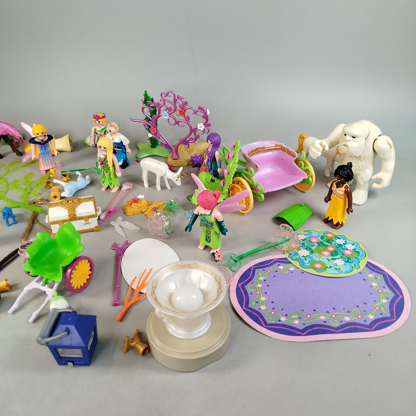 Playmobil Bundle Feen Einhorn&Figuren