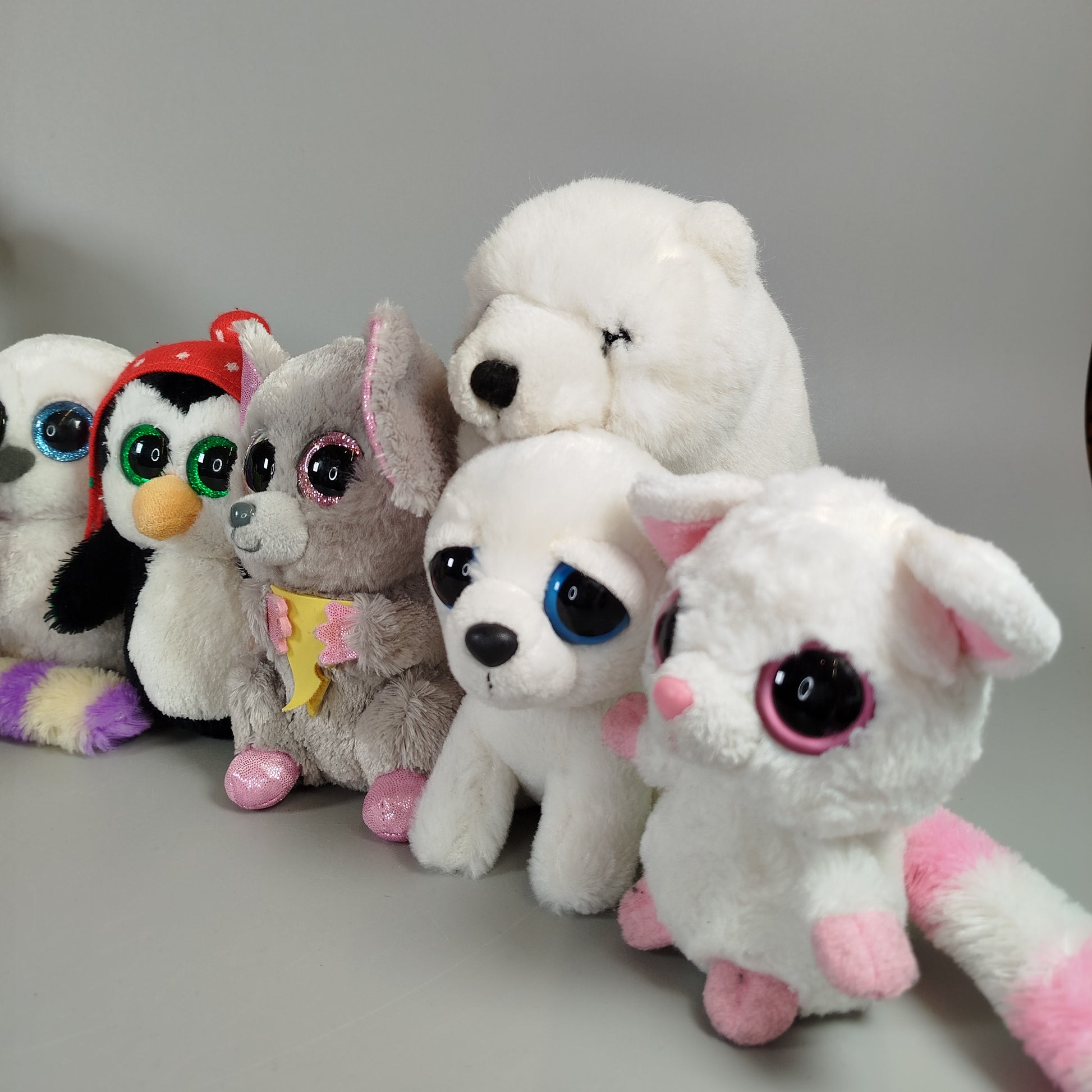Plüschtiere Tier-Set - Bunte Sammlung - 13 Stück, vielseitig