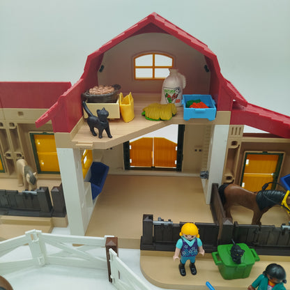 Playmobil Ponyhof 6927 Spielset, gebraucht, ab 6 7 8 Jahre | ✅ geprüft 